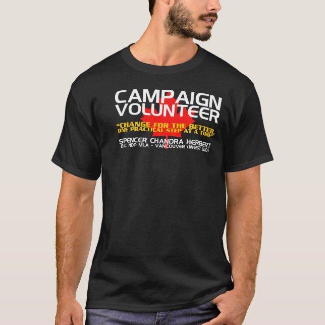 NDP Volunteer T-Shirt (Front)