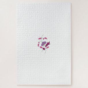 Ndrrmc Style, Soft Purple, Jazzberry Jam Jigsaw Puzzle