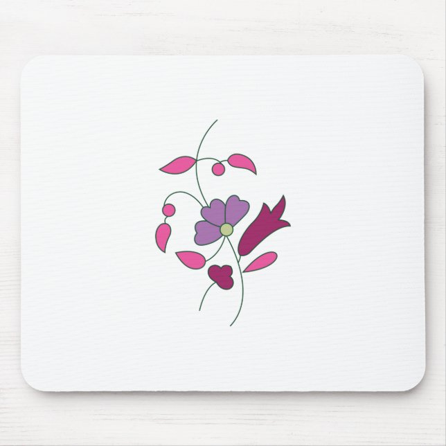 Ndrrmc Style, Soft Purple, Jazzberry Jam Mouse Pad (Front)