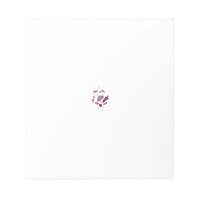 Ndrrmc Style, Soft Purple, Jazzberry Jam Notepad (Front)