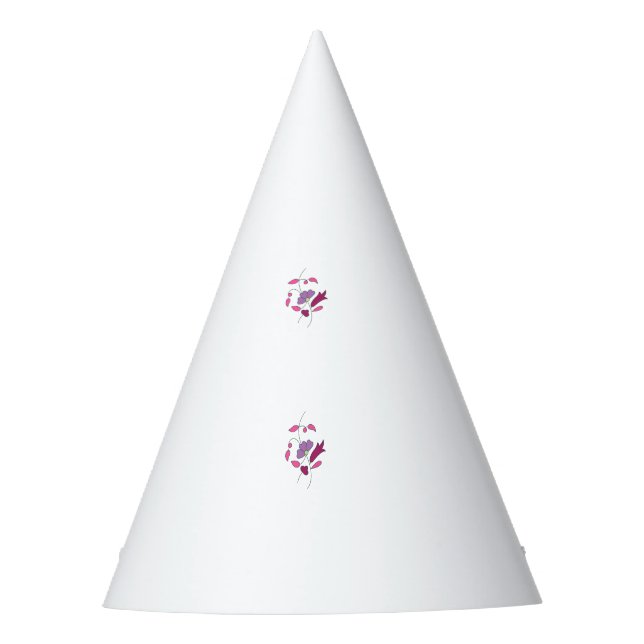 Ndrrmc Style, Soft Purple, Jazzberry Jam Party Hat (Front)