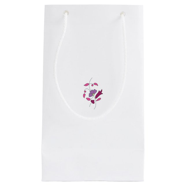 Ndrrmc Style, Soft Purple, Jazzberry Jam Small Gift Bag (Front)