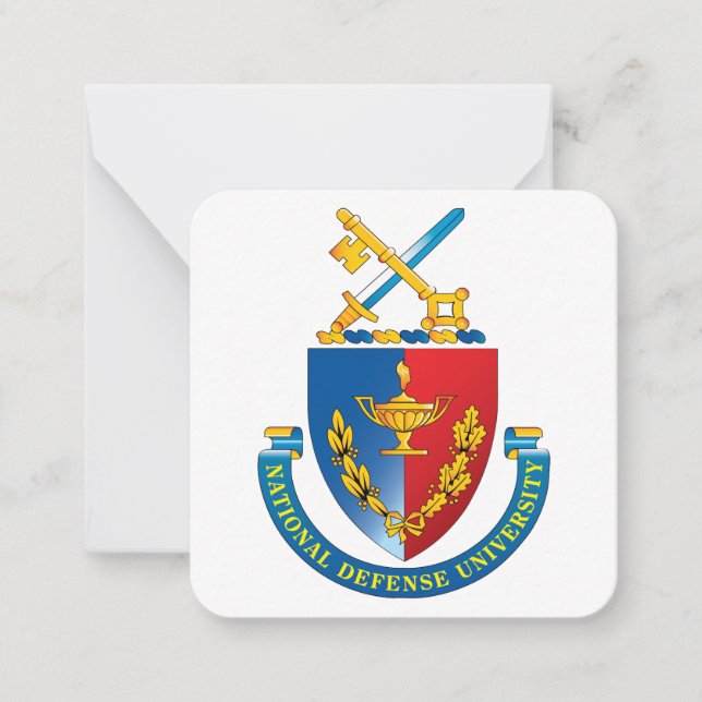 NDU Note Cards  (Front)