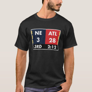 NE 3 ATL 28 to NE 34 ATL 28 Final Shirt Funny Game
