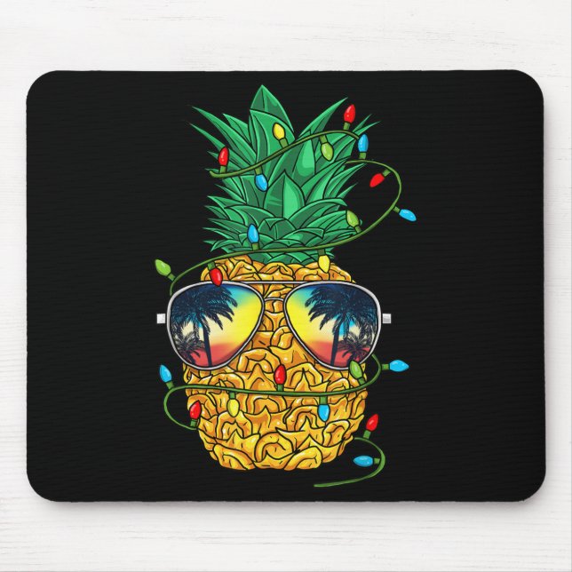 Ne Christmas In July Trocal Christmas Hawaiian  Mouse Pad (Front)