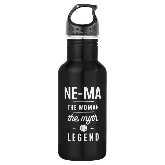 Ne-Ma The Woman The Myth The Legend 532 Ml Water Bottle (Front)
