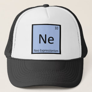 Ne - Neo Expressionism Art Chemistry Symbol Trucker Hat