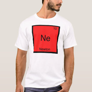 Ne - Newton Funny Chemistry Element Symbol T-Shirt