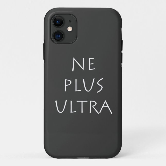Ne Plus Ultra Case-Mate iPhone Case (Back)