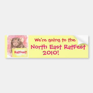 NE RatFest Bumper Sticker