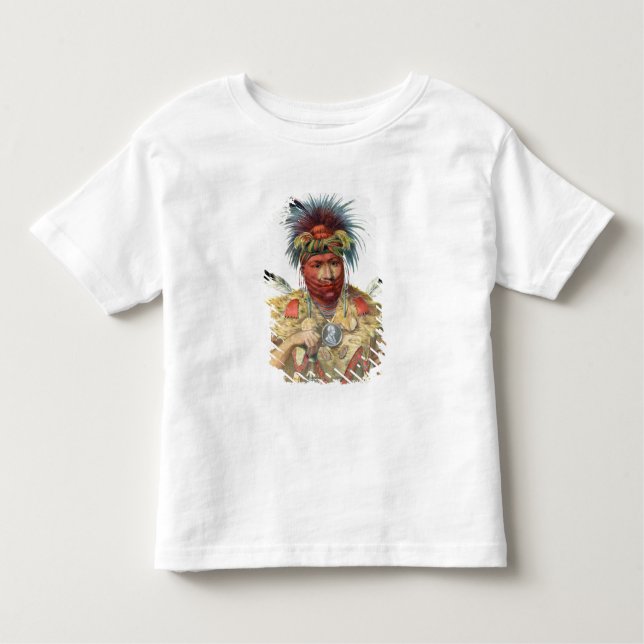Ne-Sou-A-Quoit, a Fox Chief Toddler T-Shirt (Front)