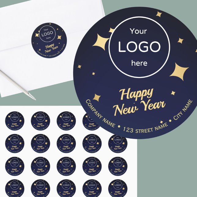 Ne Year NYE company logo Sticker (Creator Uploaded)