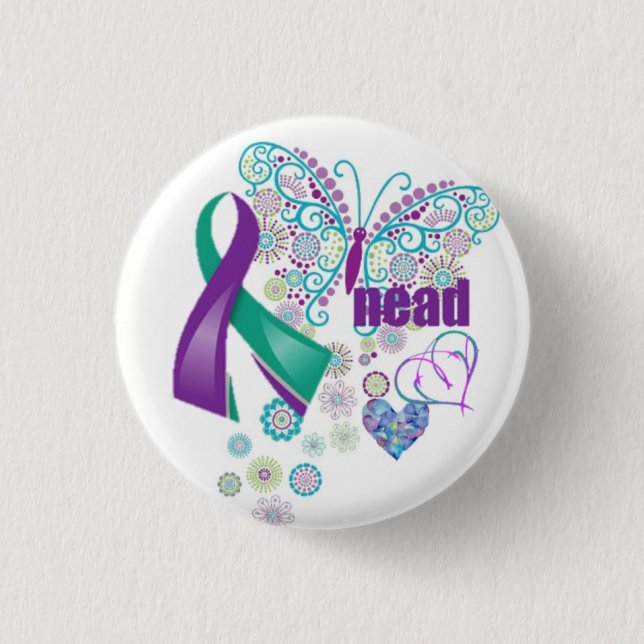 NEAD PNES PNEA awareness pin button (Front)
