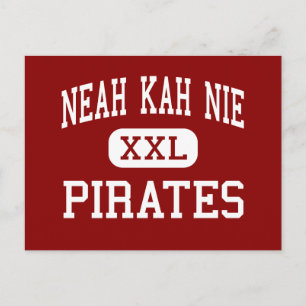 Neah Kah Nie - Pirates - High - Rockaway Beach Postcard