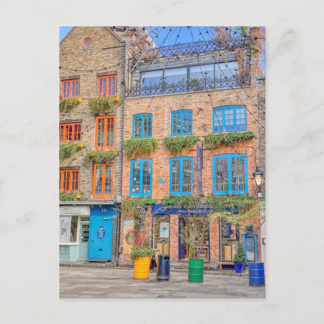 Neal's Yard, Covent Garden, London UK Postcard (Front)