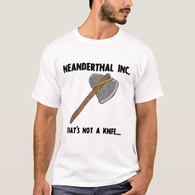 Neanderthal Knife Tee (Front)