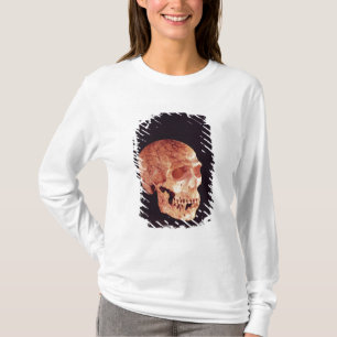 Neanderthal Skull, discovered on Mt Carmel T-Shirt