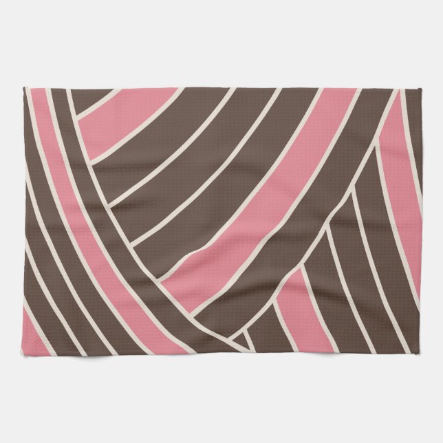 Neapolitan Abstract Tea Towel (Horizontal)