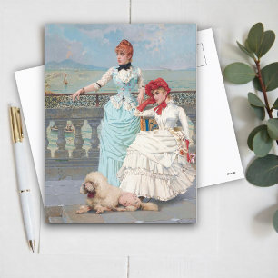 Neapolitan Beauties by Vittorio Matteo Corcos Postcard