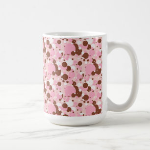 Neapolitan Dots 01-Light Pink-Coffee Mug