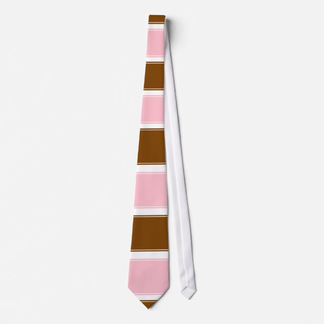 Neapolitan Horizontally-Striped Tie (Front)