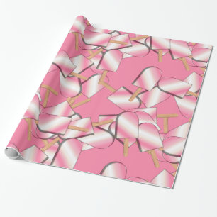 Neapolitan Ice Cream Bars-Straw-Van-GIFT WRAPPING Paper
