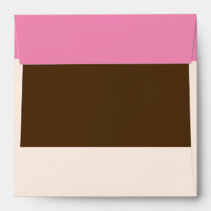 Neapolitan Ice Cream Birthday Party Envelopes