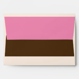 Neapolitan Ice Cream Birthday Party Envelopes