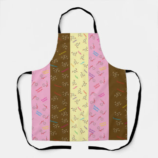 Neapolitan Ice Cream Chemistry Science Apron