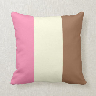 Neapolitan Ice Cream Cushion