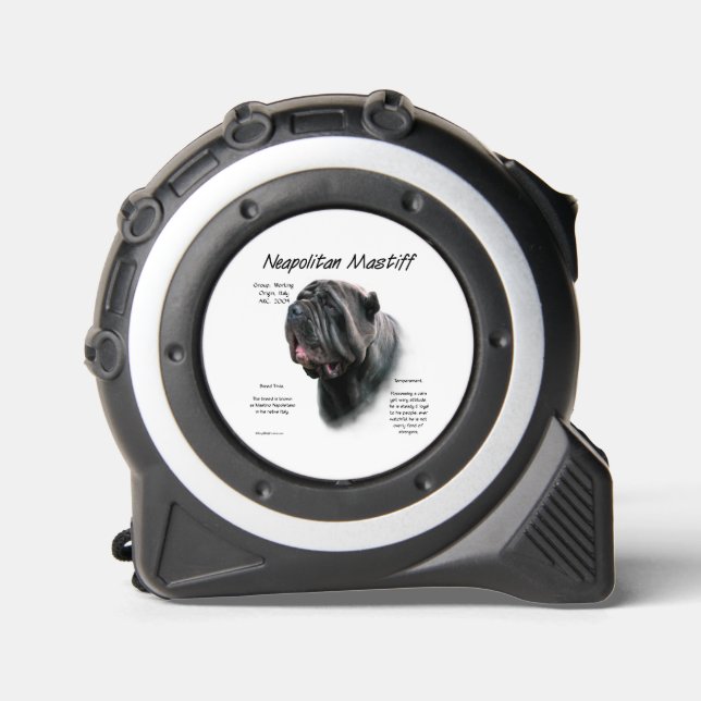 Neapolitan Mastiff (blk) History Design 1 (Front)