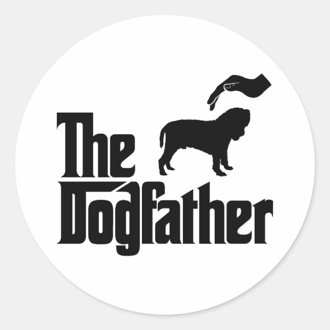 Neapolitan Mastiff Classic Round Sticker (Front)