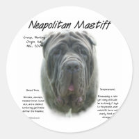 Neapolitan Mastiff (grey) History Design
