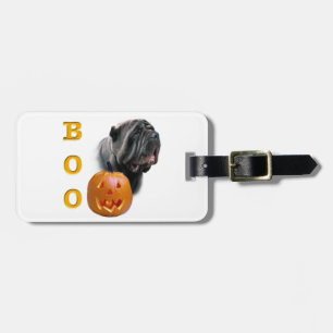 Neapolitan Mastiff Halloween BOO Luggage Tag