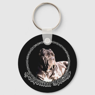 Neapolitan mastiff keychain