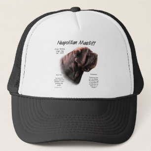 Neapolitan Mastiff (mahogany) History Design Trucker Hat