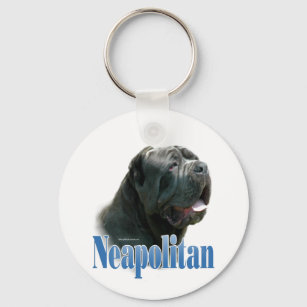 Neapolitan Mastiff; Mastino Napoletano; Neo Key Ring