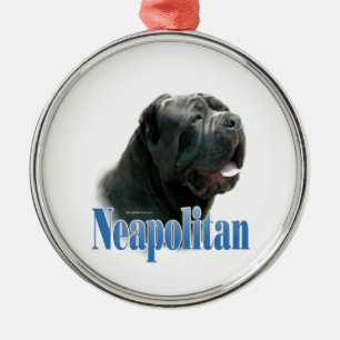 Neapolitan Mastiff; Mastino Napoletano; Neo Metal Ornament