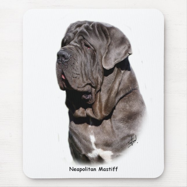 Neapolitan Mastiff Mouse Pad (Front)