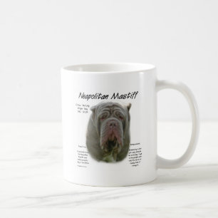 Neapolitan Mastiff (tawny) History Design Coffee Mug