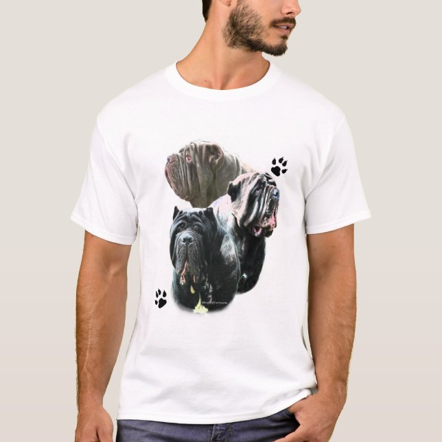 Neapolitan Mastiff Trio T-Shirt (Front)