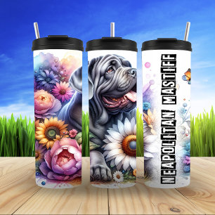 Neapolitan Mastiff's Gentle Bloom Thermal Tumbler