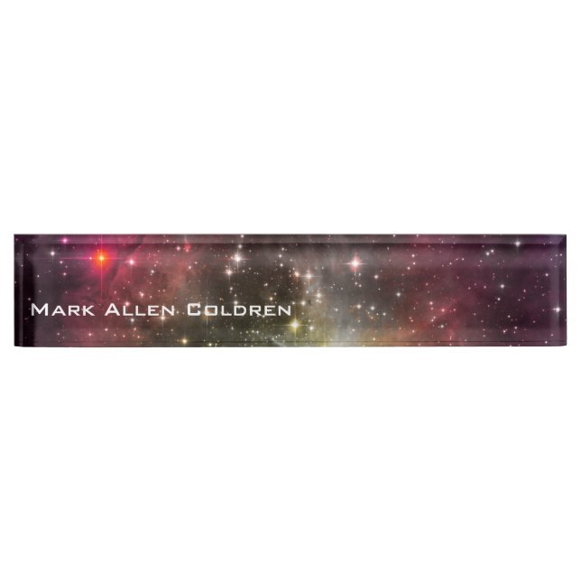 Near a Red Star Nameplate (Front)