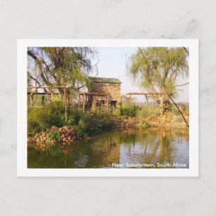 Near Babsfontein, South Africa Postcard