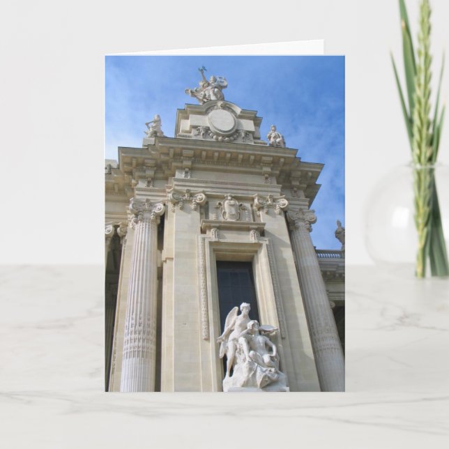 Near Grand Palais Paris Card (Front)