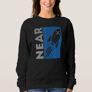 Near Protocol Crypto Token Vintage Retro Rocket Sweatshirt