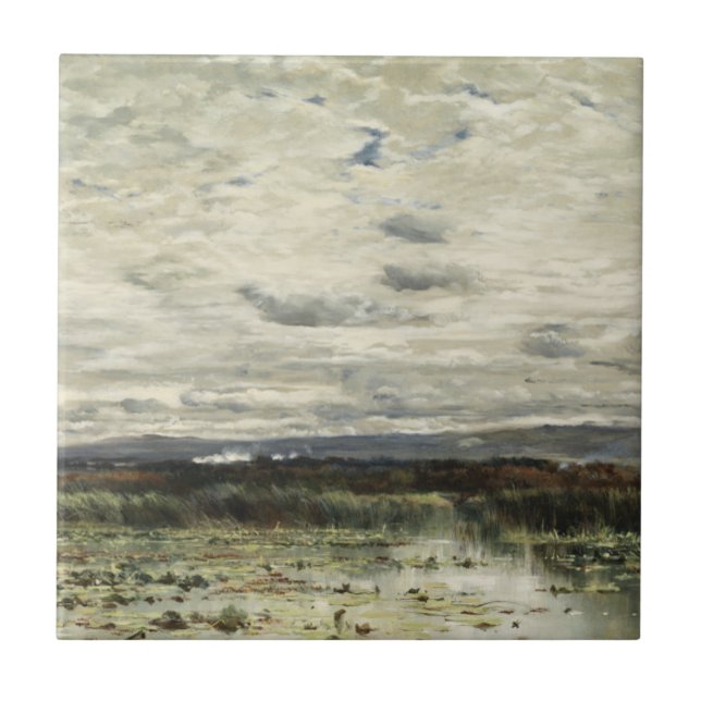 Near Shillingford Ceramic Tile (Front)