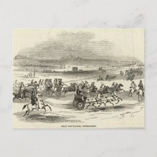 Near the Course, Newmarket Postcard
