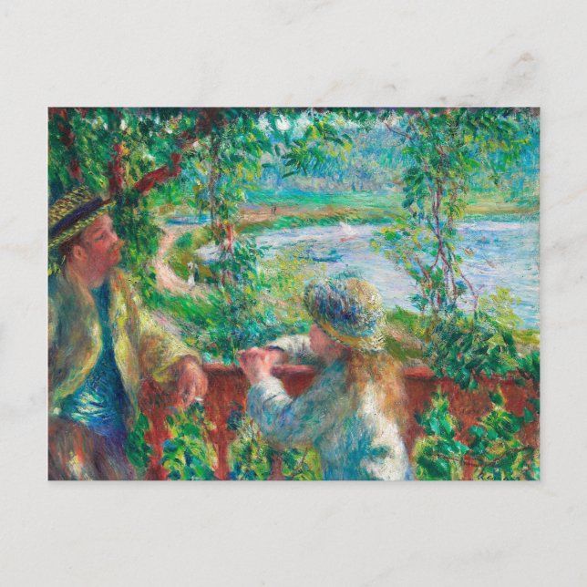 Near the Lake by Pierre-Auguste Renoir Postcard (Front)