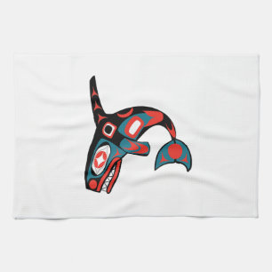 NEAR THE PERIMETER TEA TOWEL